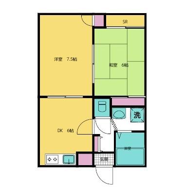 ドリームK&T（302） 間取り図画像
