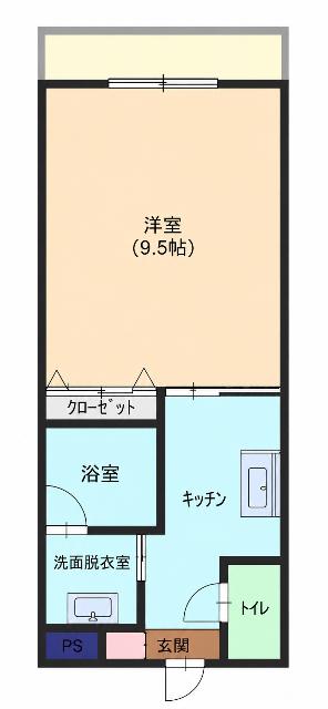 サンドリーム（205） 間取り図画像