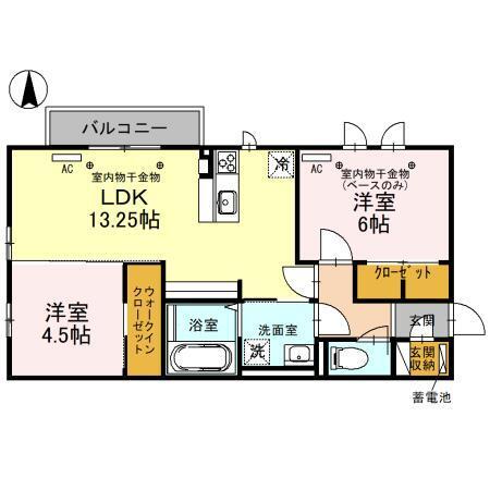  間取り図写真