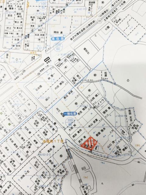 高尾南1売土地 土地画像
