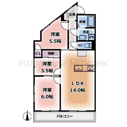  間取り図写真