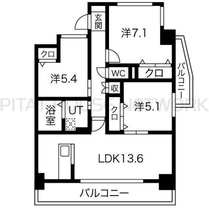  間取り図写真