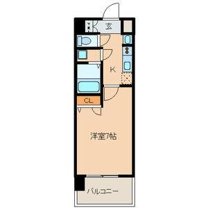UURコート名古屋名駅（0603） 間取り図画像