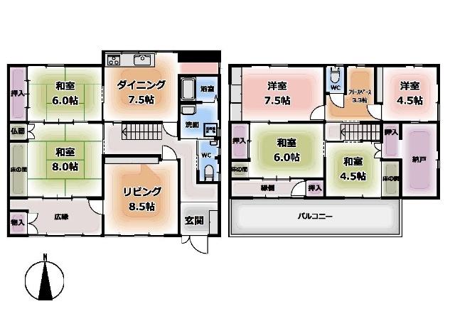  間取り図写真