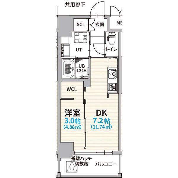  間取り図写真