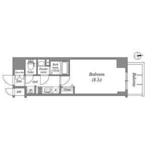 アドバンス名古屋ワイノット（0604） 間取り図画像