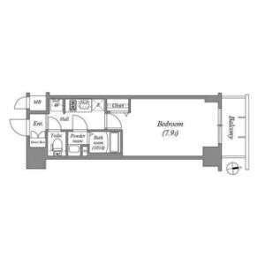 アドバンス名古屋ワイノット（0803） 間取り図画像