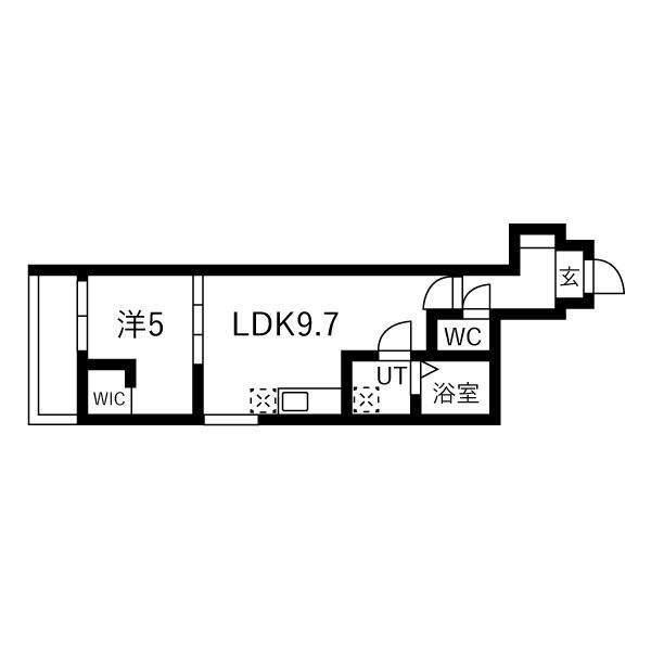 ジトローネ庄内（0302） 間取り図画像