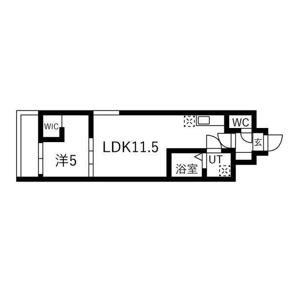 ジトローネ庄内（0303） 間取り図画像