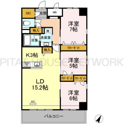  間取り図写真