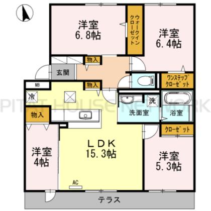  間取り図写真