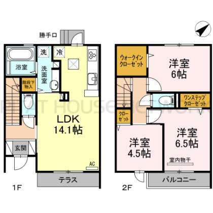  間取り図写真