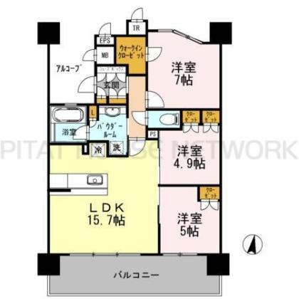  間取り図写真