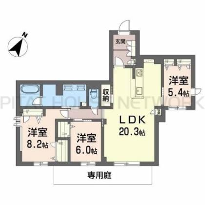  間取り図写真