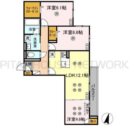 間取り図写真