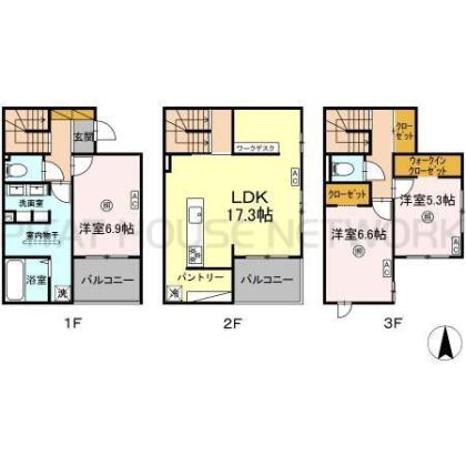  間取り図写真