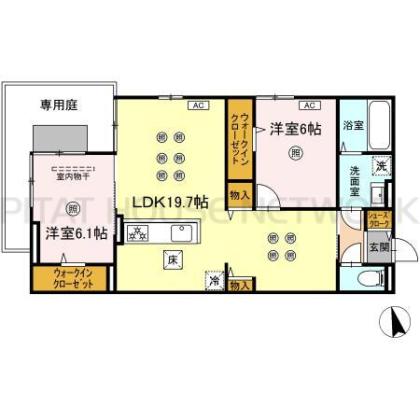  間取り図写真