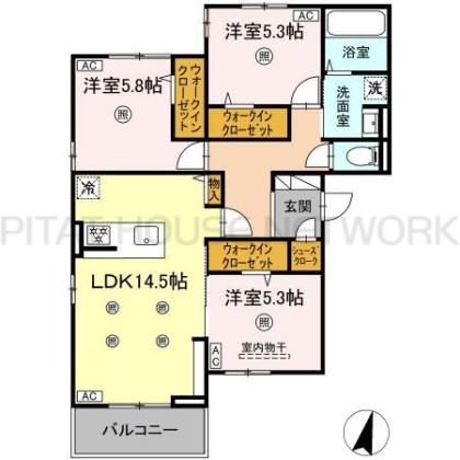  間取り図写真