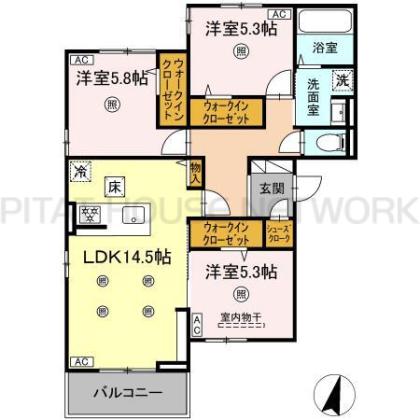  間取り図写真