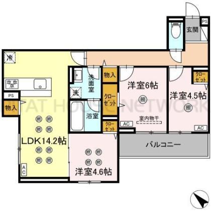  間取り図写真