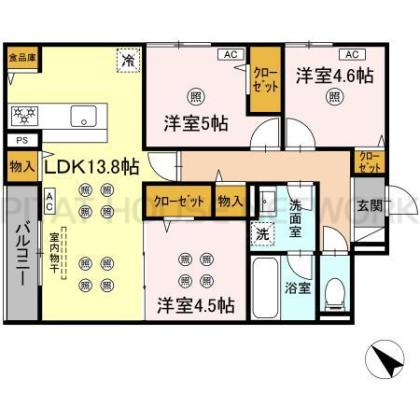  間取り図写真