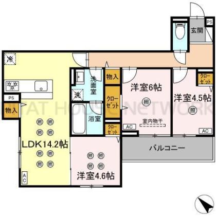  間取り図写真
