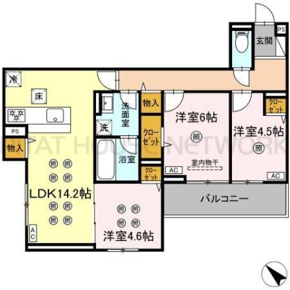  間取り図写真