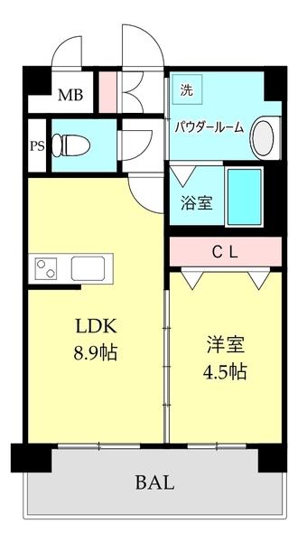 レトワール小笹（605） 間取り図画像