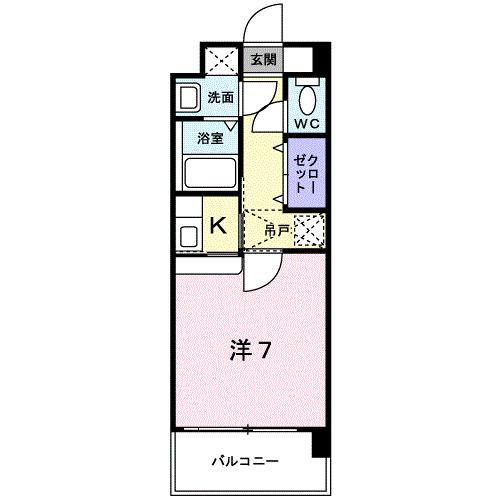 エバー　グリーン（103） 間取り図画像