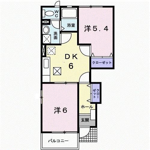ディアコ−ト柳瀬（101） 間取り図画像