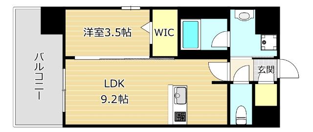 LANDIC PREMIUM O115（310） 間取り図画像