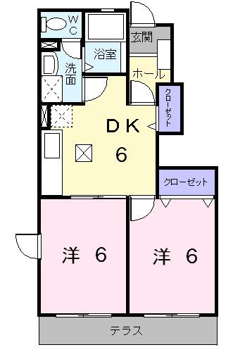 ドミール柏原（103） 間取り図画像