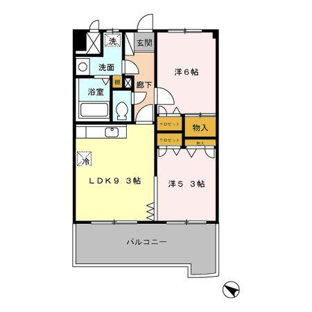 フォルスト平尾（604） 間取り図画像