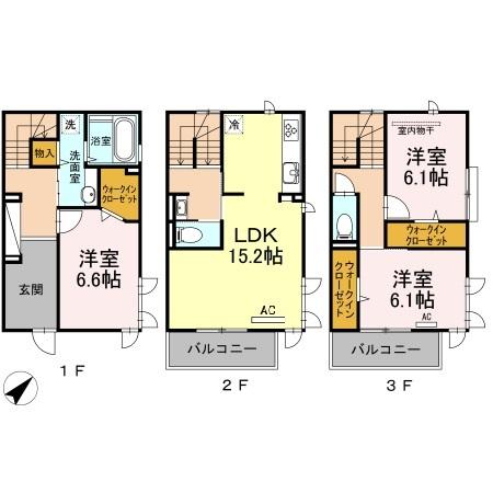  間取り図写真