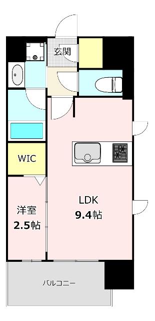CIDNAL THE PLACE(ｼﾄﾞﾅﾙｻﾞﾌﾟﾚｲｽ)（710） 間取り図画像
