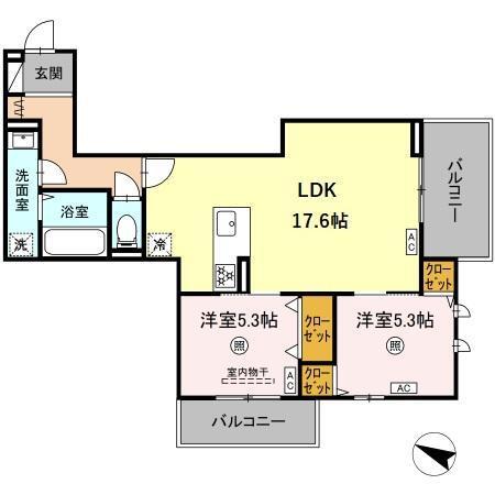  間取り図写真