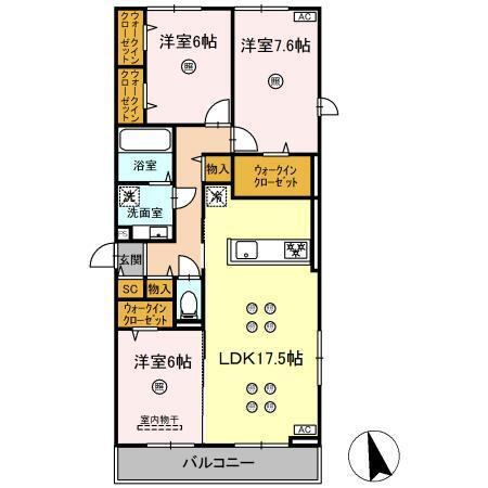  間取り図写真
