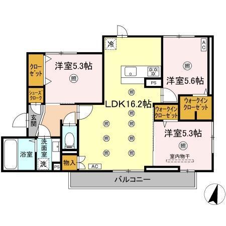  間取り図写真