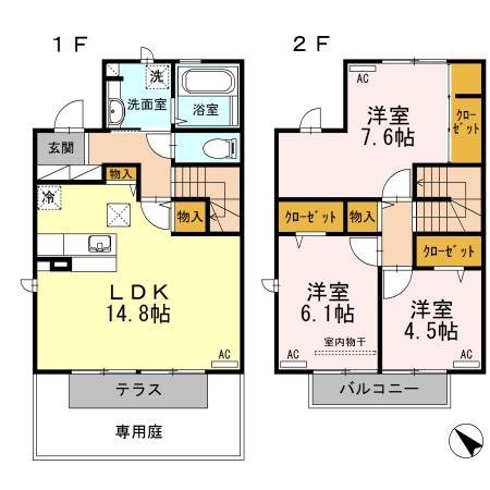  間取り図写真