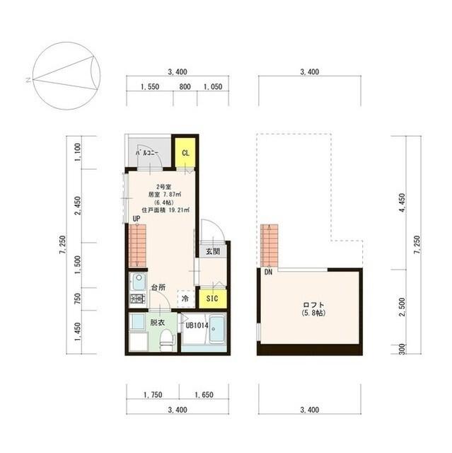  間取り図写真