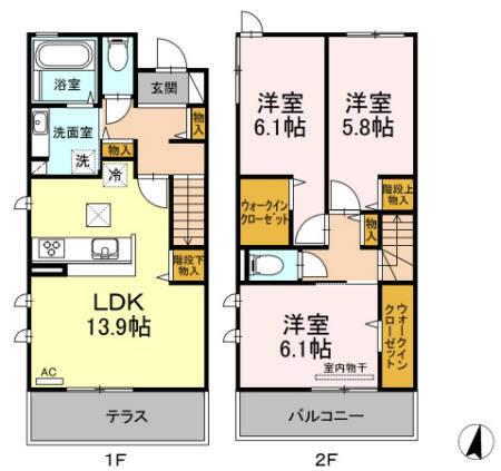  間取り図写真