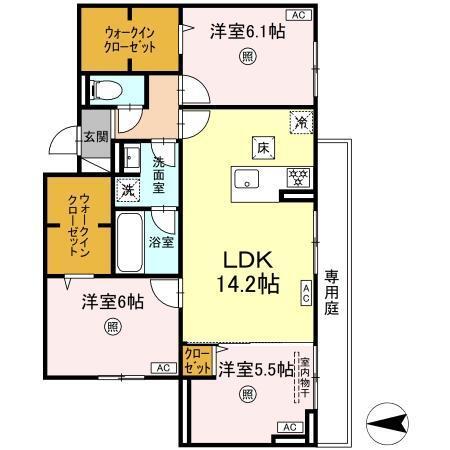  間取り図写真