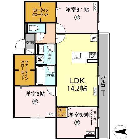  間取り図写真