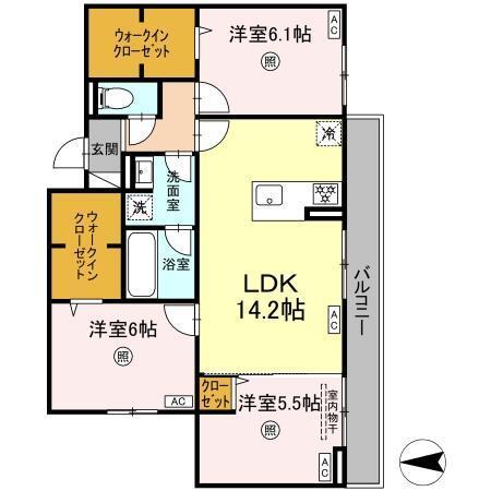  間取り図写真