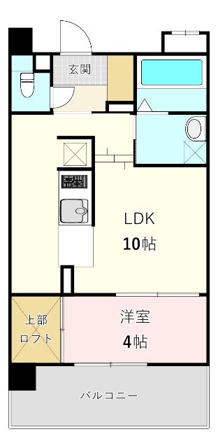 KDX清水レジデンス（208） 間取り図画像