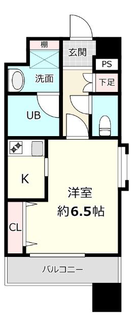 オーキッドレジデンス上呉服（804） 間取り図画像