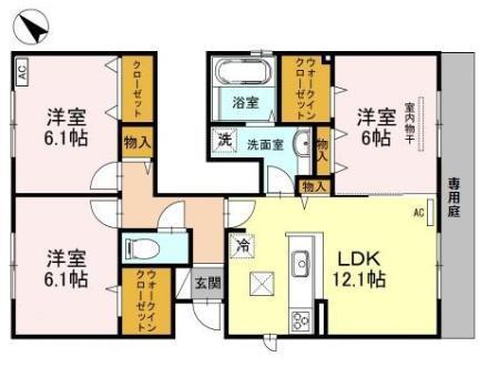  間取り図写真