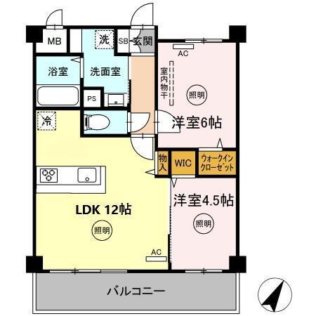 Casa Felice（402） 間取り図画像