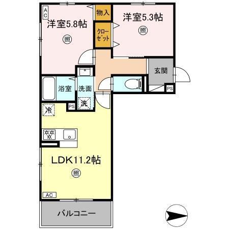  間取り図写真