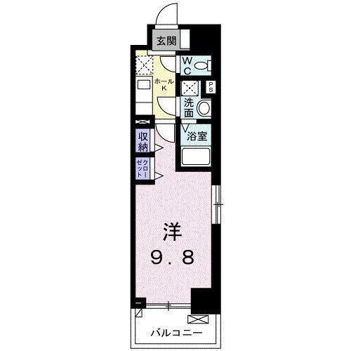 ＦＬレジデンス１（401） 間取り図画像